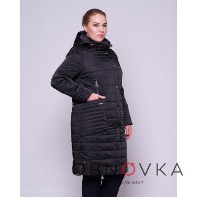 Длинная женская куртка 