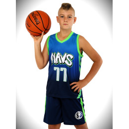 Дитяча форма для баскетбола NBA Mavs Donchich 77