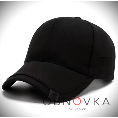 Бейсболка чоловіча чорна
