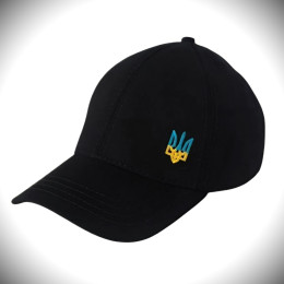 Черная мужская бейсболка 